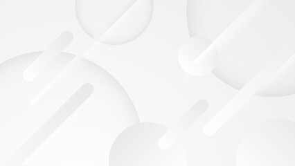 Abstract white background. Minimal geometric white light background abstract design.