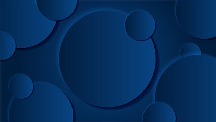 Modern dark blue abstract background