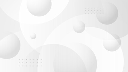 Abstract white background with grey hi-tech polygonal business corporate concept