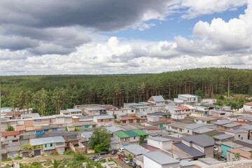 panorama of the city