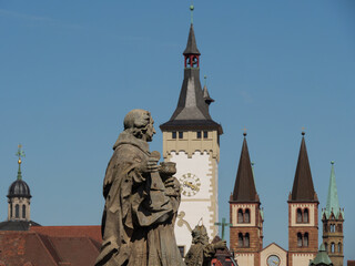 Naklejka na ściany i meble Würzburg am Main