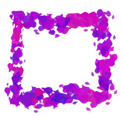 watercolor square frame
