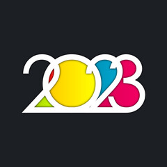 2023 - happy new year 2023 background	