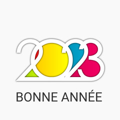 2023 - Meilleurs vœux - Bonne année