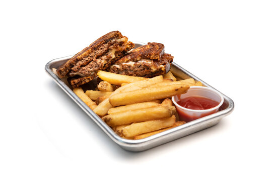 Bar Food: Pressed Reuben Sandwich With Fries