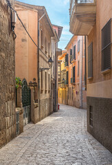 Typical street scene in Palma Mallorca