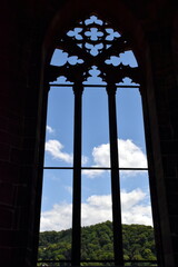 Blick in den Himmel aus dem Freiburger Münsterturm
