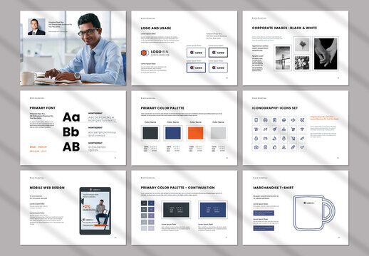 Brand Guidelines Brochure Layout