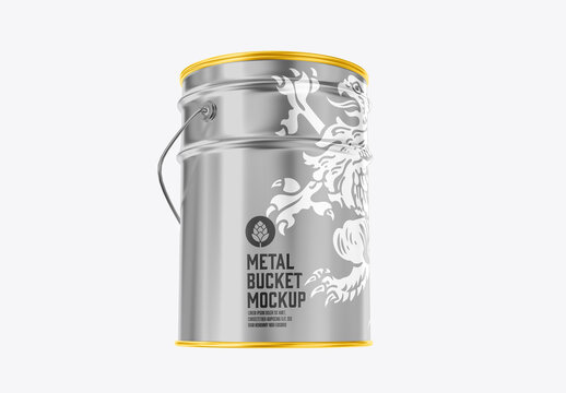 Paint Tin Mockup