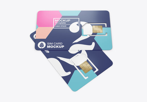Sim Card Mockup