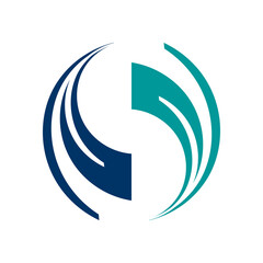 Element for Design. Abstract Circular Icon.