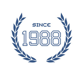 Since 1988 symbol
