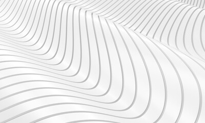 Obraz premium Wave curved abstract background surface