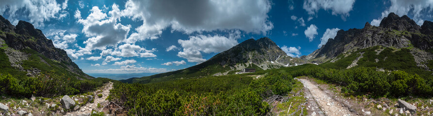 Panoráma 360  z Vysokých Tatier - Velická dolina