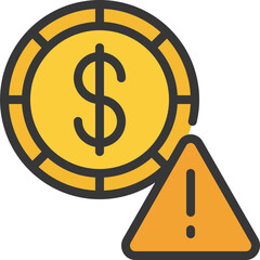 Financial Risk Icon