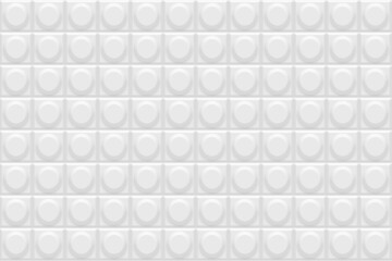 White polka dot texture background.