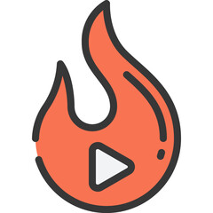 Trending Video Icon