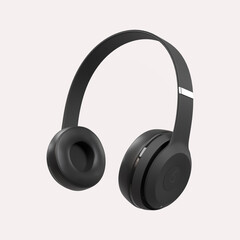 Headphone Sound 3D render Icon