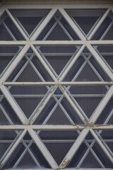 Window with geometrical form