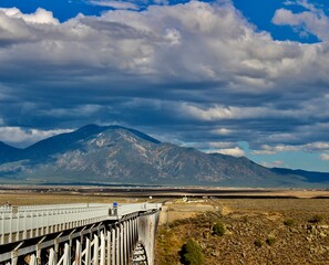 Landscape with bridge