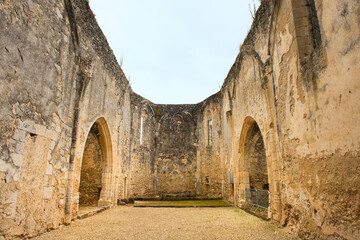 Naklejka premium Old church ruin