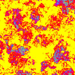 Yellow red abstract background with splashes