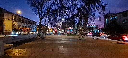 Fototapeta premium avenida de Aguirre 