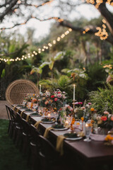 dinner table