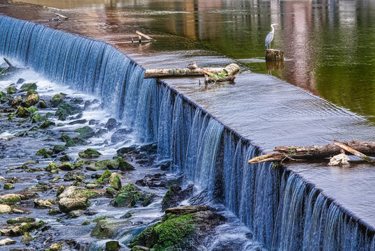 Wehr in der Weser bei Hameln