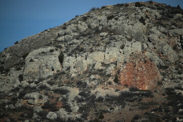 rocks in the desert