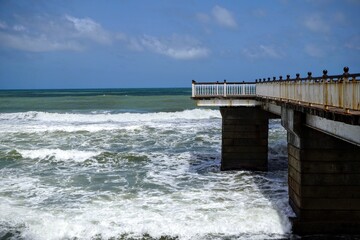 pier on the beach