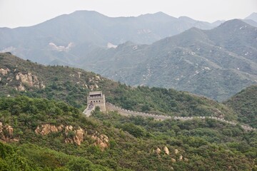 Fototapeta premium Great Wall of China vista