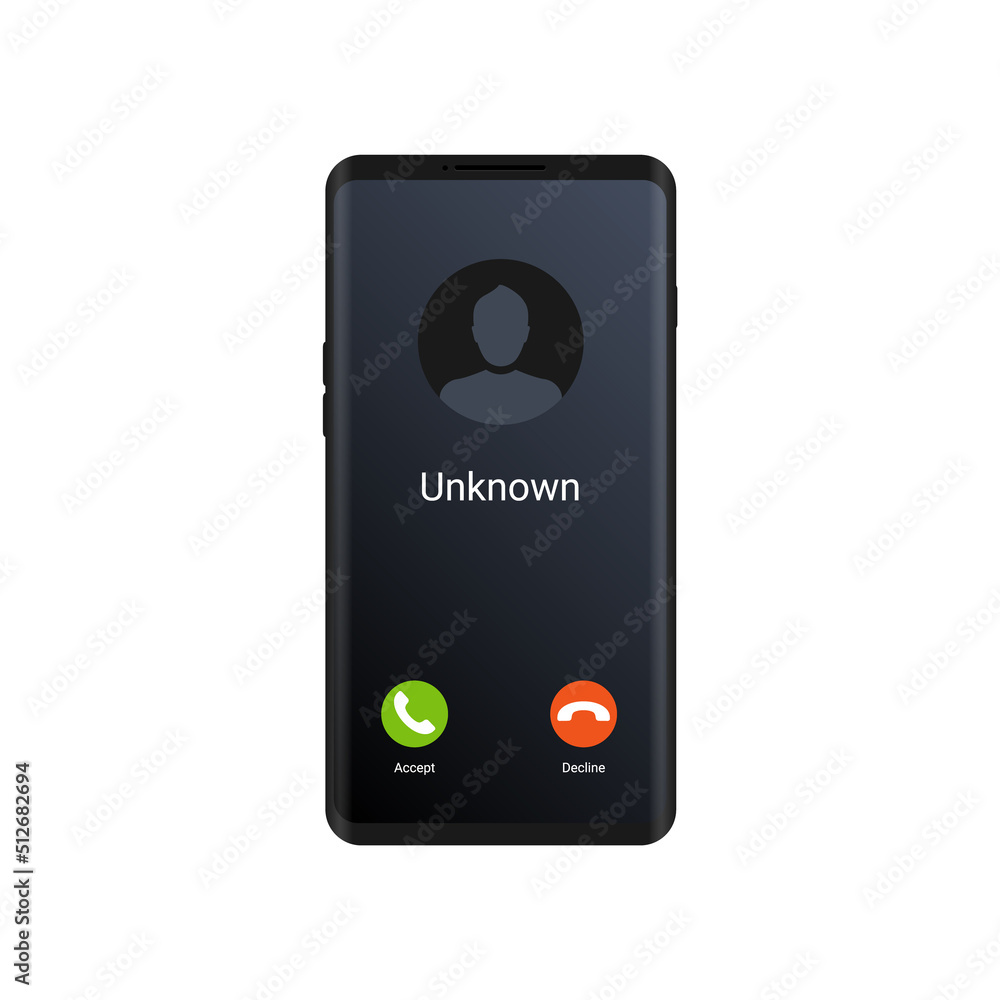 Poster phone mobile screen mockup interface. smartphone ui template telephone home screen call display vect