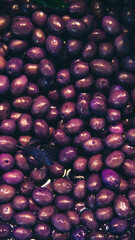 olives market stand rayon istanbul turkey background