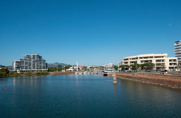 Townsville scene from Ross River