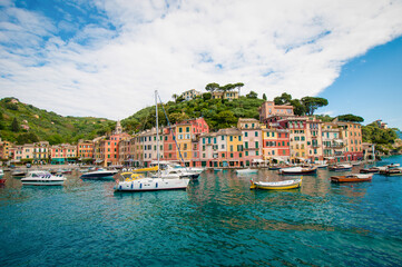 Fototapeta premium Portofino on the Ligurian Coast of Italy.