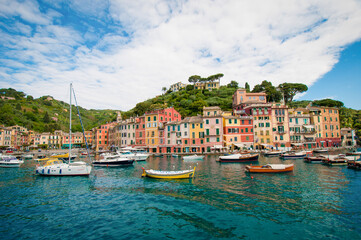 Portofino on the Ligurian Coast of Italy.