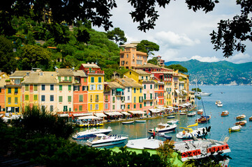 Portofino on the Ligurian Coast of Italy.