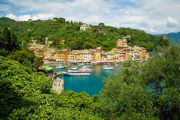 Portofino on the Ligurian Coast of Italy.