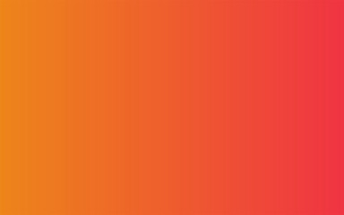 Orange gradient background, linear gradation banner template