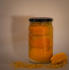 Preserved oranges