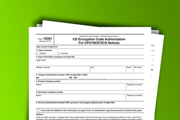 Form 1040 (Schedule 1) documentation published IRS USA 44086. American tax document on colored