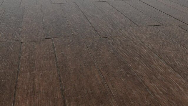 wooden floor 4k. High quality 4k footage