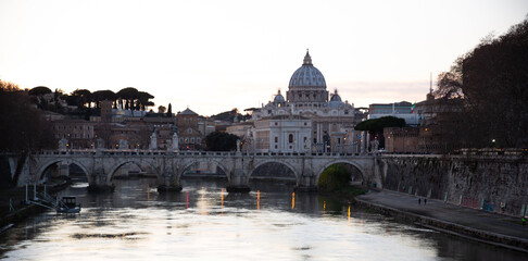 Rome architecture and vatican