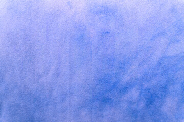 Blue tie dye cashmere sweater fabric texture