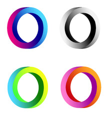 Infinity Circles, set of icons