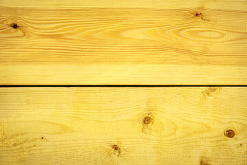 Yellow wooden texture bg, two woodboard planks