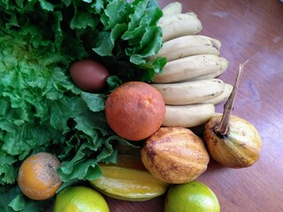 fruit and vegetables