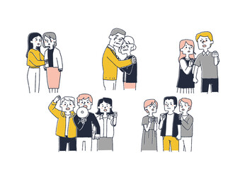 不条理な世の中の仕組みや圧力、政治やニュースに傷つき悲しみ、奮起して行動を起こす人々