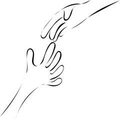 Obraz premium Helping Hands